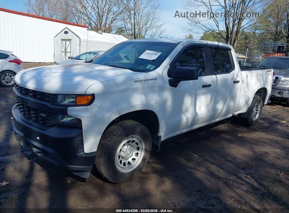 3GCUYAEF1MG143263 2021 CHEVROLET SILVERADO White Передня ліва чверть