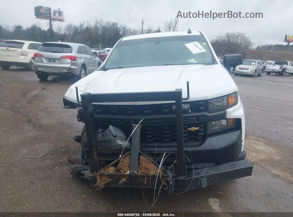 3GCUYAEF3MG430734 2021 CHEVROLET SILVERADO White Rear interior view
