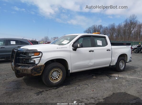 3GCUYAEFXMG156884 2021 CHEVROLET SILVERADO White Вид спереду