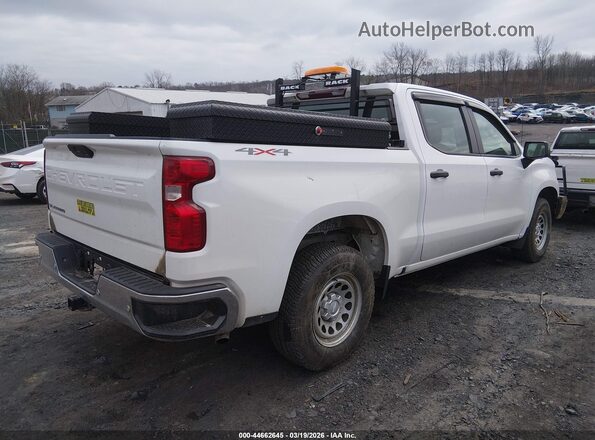 3GCUYAEFXMG156884 2021 CHEVROLET SILVERADO White Задня права чверть
