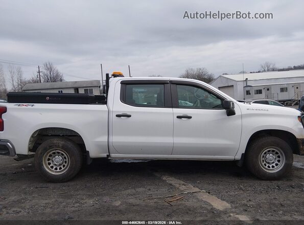 3GCUYAEFXMG156884 2021 CHEVROLET SILVERADO White Вид задньої частини салону