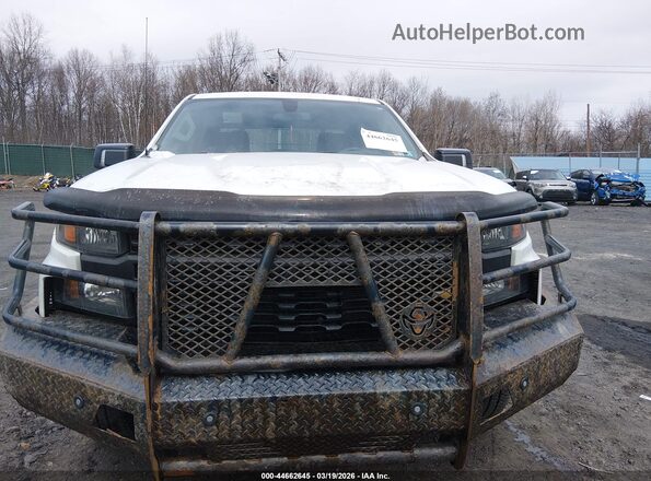 3GCUYAEFXMG156884 2021 CHEVROLET SILVERADO White Вид щитка приладів