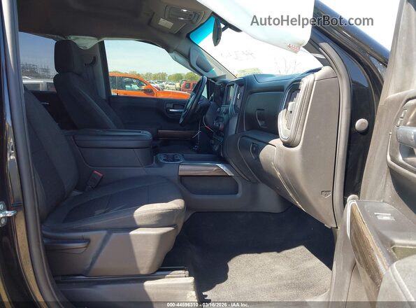 3GCUYEED2LG328149 2020 CHEVROLET SILVERADO Black წინა სალონის ხედი