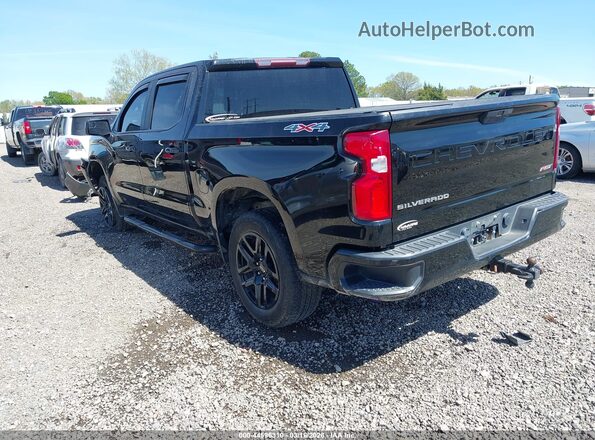 3GCUYEED2LG328149 2020 CHEVROLET SILVERADO Black უკანა მარცხენა