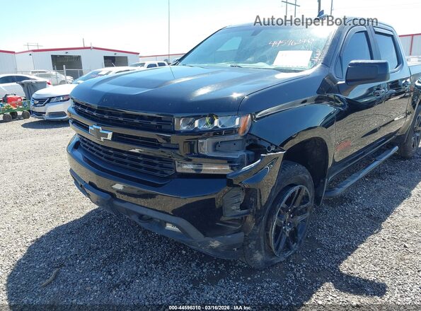 3GCUYEED2LG328149 2020 CHEVROLET SILVERADO Black წინა ხედი