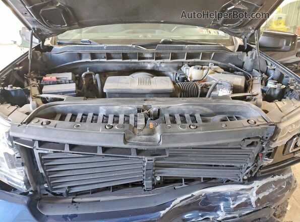 3GCUYEED5KG148436 2019 CHEVROLET SILVERADO Blue Rear interior view