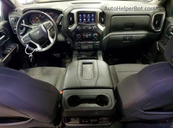 3GCUYEED5LG221046 2020 CHEVROLET SILVERADO Charcoal Vista del salpicadero