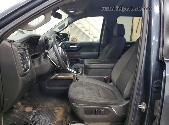 3GCUYEED5LG221046 2020 CHEVROLET SILVERADO Charcoal Vista interior delantera