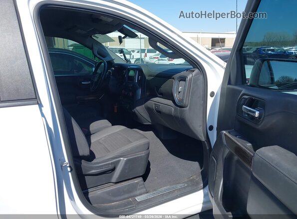 3GCUYEED8LG421595 2020 CHEVROLET SILVERADO White წინა სალონის ხედი