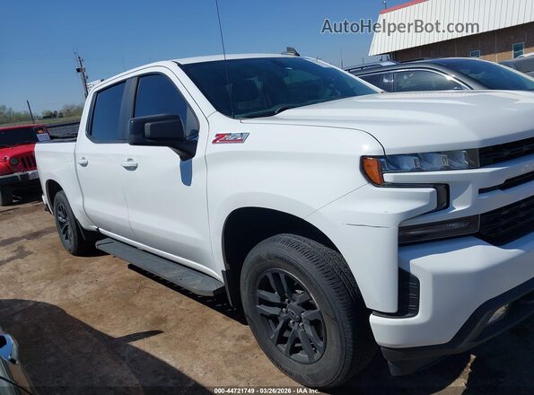 3GCUYEED8LG421595 2020 CHEVROLET SILVERADO White უკანა სალონის ხედი