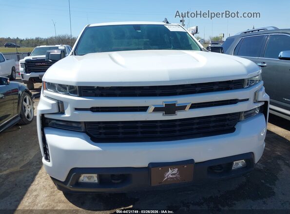 3GCUYEED8LG421595 2020 CHEVROLET SILVERADO White ხელსაწყოთა პანელის ხედი
