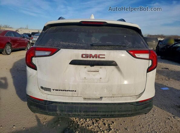 3GKALMEGXPL151812 2023 GMC TERRAIN White Հետևի տեսք