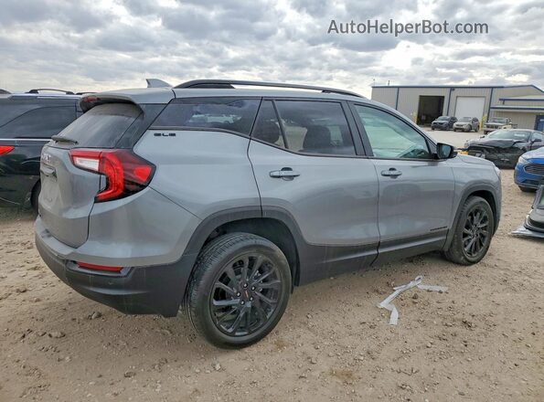 3GKALMEGXRL385595 2024 GMC TERRAIN Silver Tył prawy
