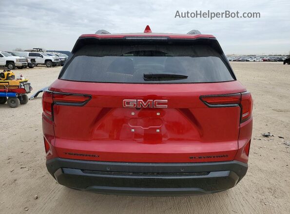3GKALMEGXSL330604 2025 GMC TERRAIN Red უკანა ხედი