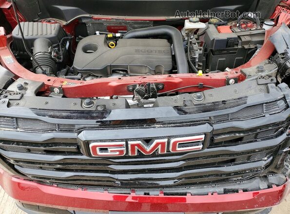 3GKALMEGXSL330604 2025 GMC TERRAIN Red ძრავის განყოფილების ხედი