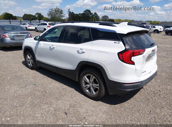 3GKALMEV0JL391683 2018 GMC TERRAIN White Tył lewy