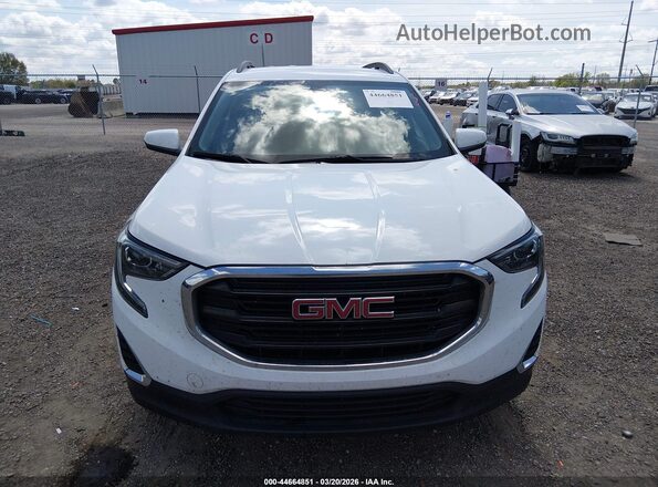 3GKALMEV0JL391683 2018 GMC TERRAIN White Widok wnętrza z tyłu