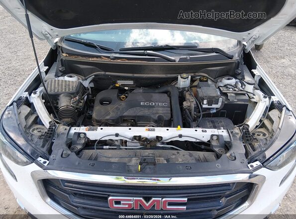 3GKALMEV0JL391683 2018 GMC TERRAIN White Widok z tyłu