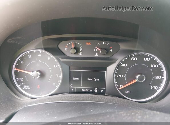 3GKALMEV0JL391683 2018 GMC TERRAIN White Widok tylnych siedzeń