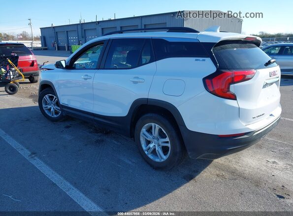 3GKALMEV0ML389226 2021 GMC TERRAIN White Trasero izquierdo