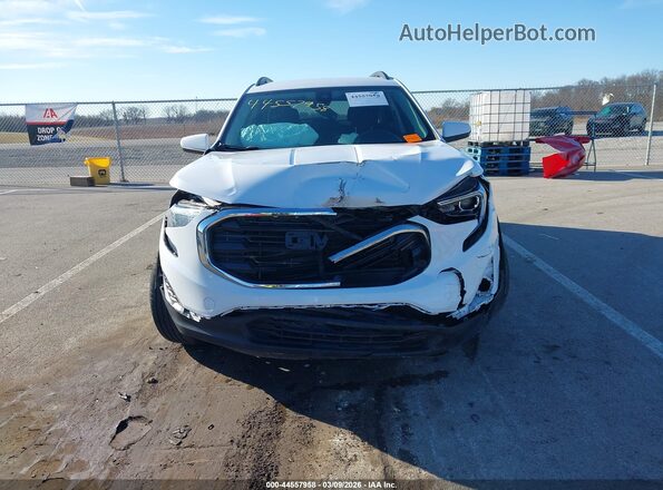 3GKALMEV0ML389226 2021 GMC TERRAIN White Vista del cuadro de instrumentos