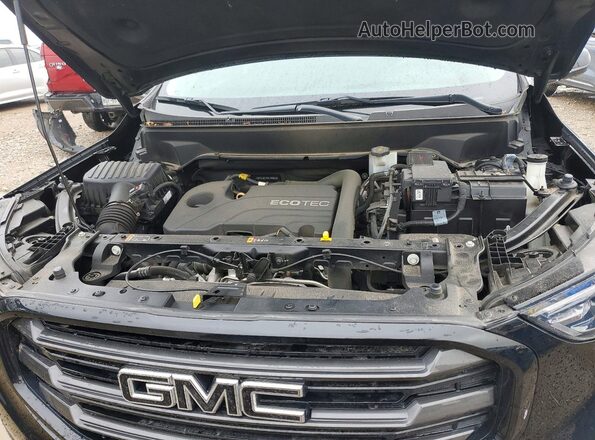 3GKALMEV1ML349513 2021 GMC TERRAIN Black Սալոնի հետևի տեսք