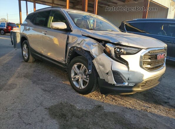 3GKALMEV2KL156574 2019 GMC TERRAIN Silver 