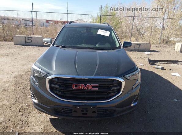 3GKALMEV3LL115498 2020 GMC TERRAIN Gray Widok zestawu wskaźników