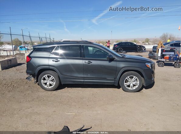 3GKALMEV3LL115498 2020 GMC TERRAIN Gray Widok wnętrza z tyłu