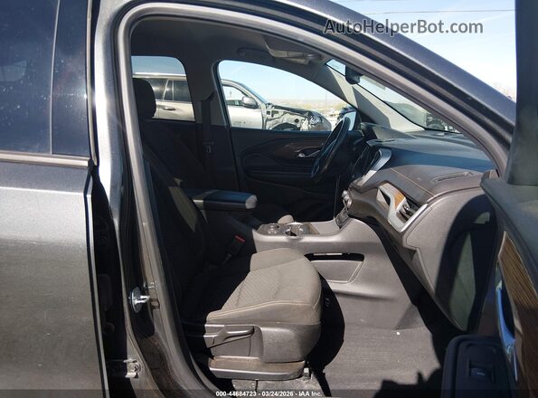 3GKALMEV3LL115498 2020 GMC TERRAIN Gray Widok wnętrza z przodu