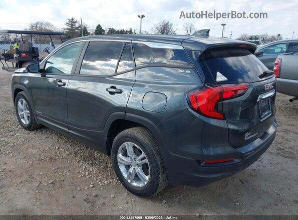 3GKALMEV3ML342319 2021 GMC TERRAIN Черный Задняя левая четверть