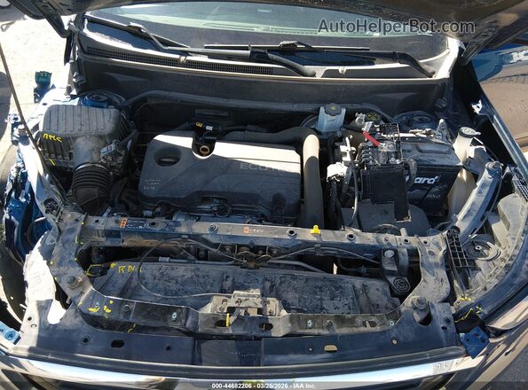 3GKALMEV4LL289841 2020 GMC TERRAIN Синий Вид сзади