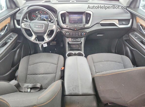 3GKALMEV4ML349084 2021 GMC TERRAIN Белый Вид панели приборов