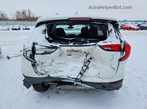 3GKALMEV4ML349084 2021 GMC TERRAIN Белый Вид сзади