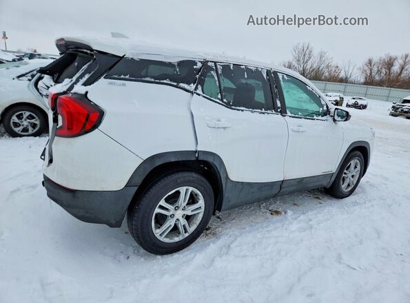 3GKALMEV4ML349084 2021 GMC TERRAIN Белый Задняя правая четверть