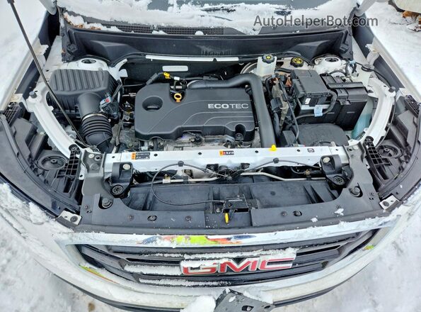 3GKALMEV4ML349084 2021 GMC TERRAIN Белый Вид подкапотного пространства