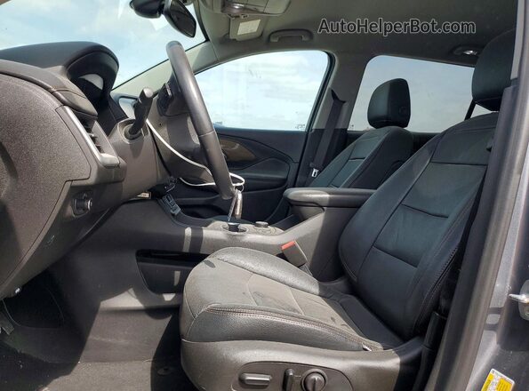 3GKALMEV4ML370310 2021 GMC TERRAIN Gray Widok wnętrza z przodu