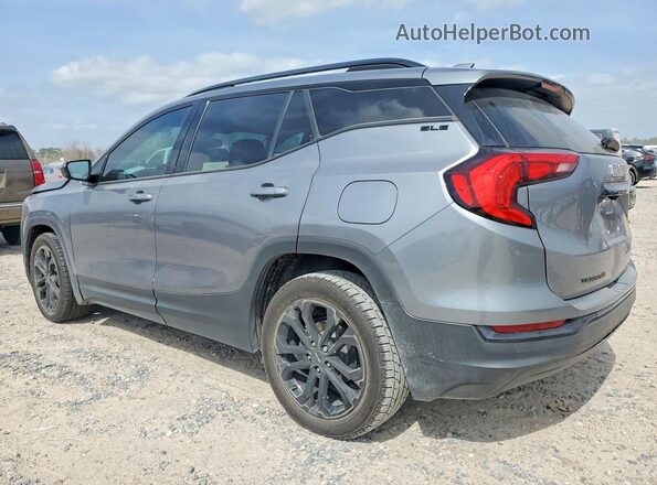 3GKALMEV4ML370310 2021 GMC TERRAIN Gray Tył lewy