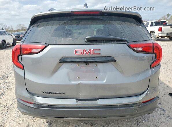 3GKALMEV4ML370310 2021 GMC TERRAIN Gray Widok z tyłu