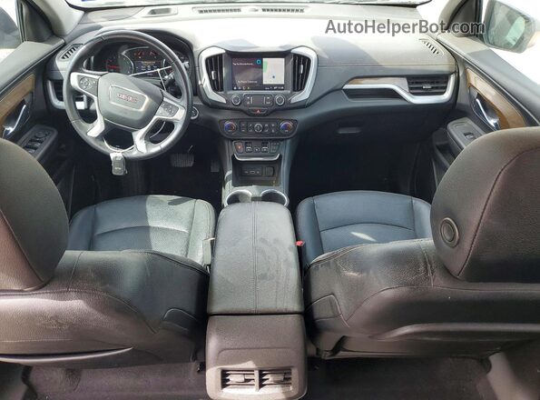 3GKALMEV4ML370310 2021 GMC TERRAIN Gray Widok deski rozdzielczej