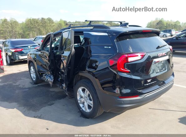 3GKALMEV4NL196899 2022 GMC TERRAIN Black Հետևի ձախ