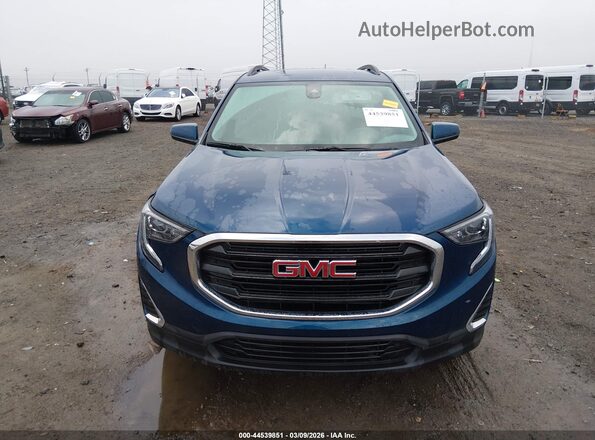 3GKALMEV6ML315602 2021 GMC TERRAIN Синий Вид щитка приборов