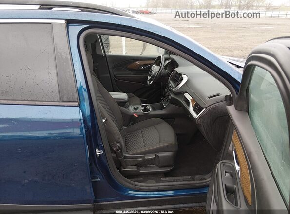 3GKALMEV6ML315602 2021 GMC TERRAIN Синий Вид салона спереди