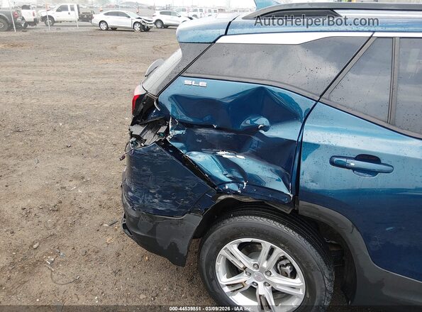 3GKALMEV6ML315602 2021 GMC TERRAIN Синий Вид спереди