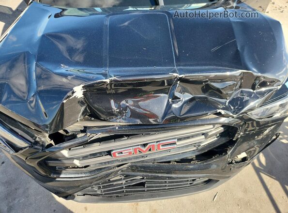 3GKALMEV6ML333999 2021 GMC TERRAIN Black ძრავის განყოფილების ხედი