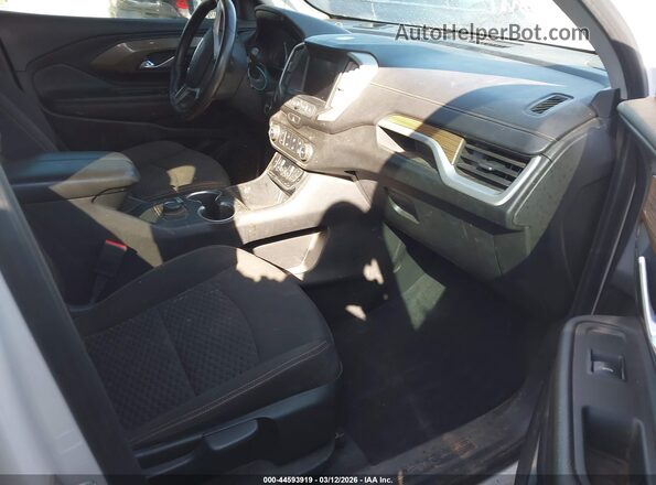 3GKALMEV6ML343593 2021 GMC TERRAIN White Widok wnętrza z przodu