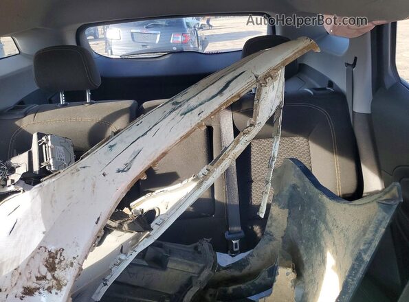 3GKALMEV6ML364346 2021 GMC TERRAIN White Rear seats view