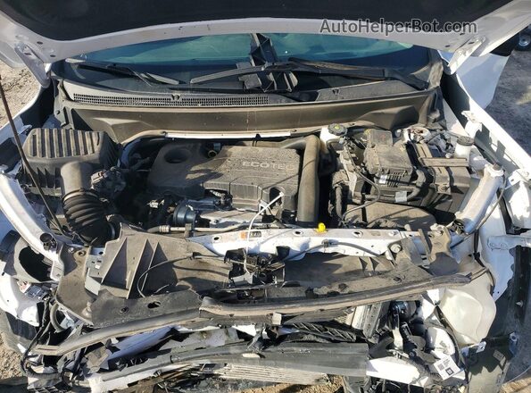 3GKALMEV6ML364346 2021 GMC TERRAIN White Engine compartment view