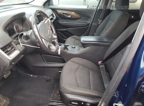 3GKALMEV7ML323157 2021 GMC TERRAIN Синий Вид салона спереди