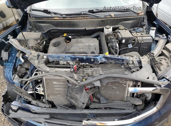 3GKALMEV7ML323157 2021 GMC TERRAIN Синий Вид подкапотного пространства